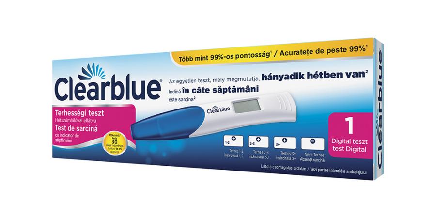 Testul De SarcinÄ Digital Clearblue Cu Indicator De SÄptÄmani