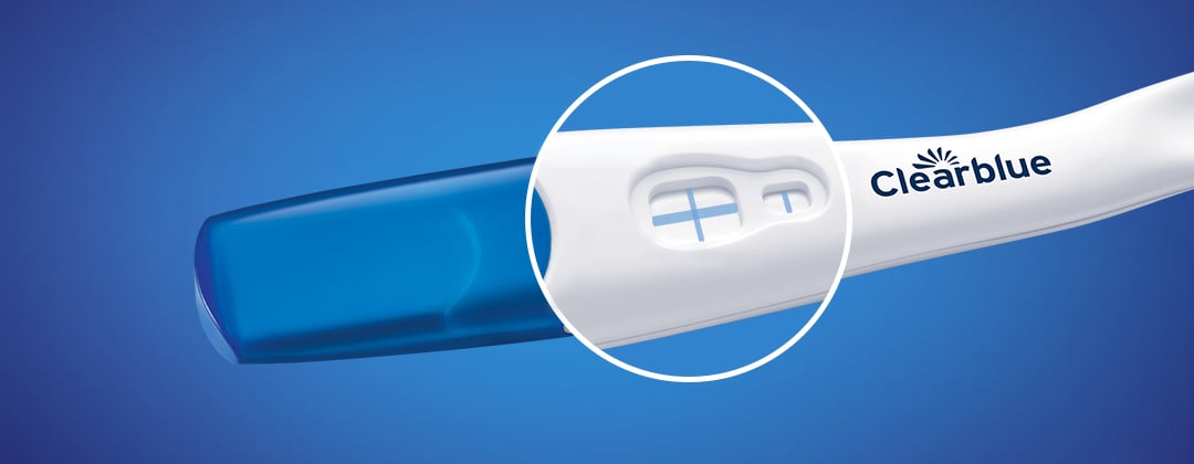 stereo Comorama Suspect Test de sarcină cu detectare rapidă Clearblue